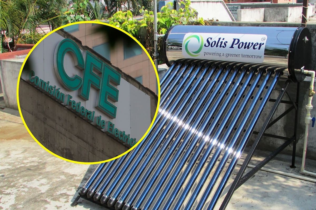 CFE te ayuda a comprar calentadores solares y electrodomésticos eficientes con el programa ASI; estos son los requisitos
