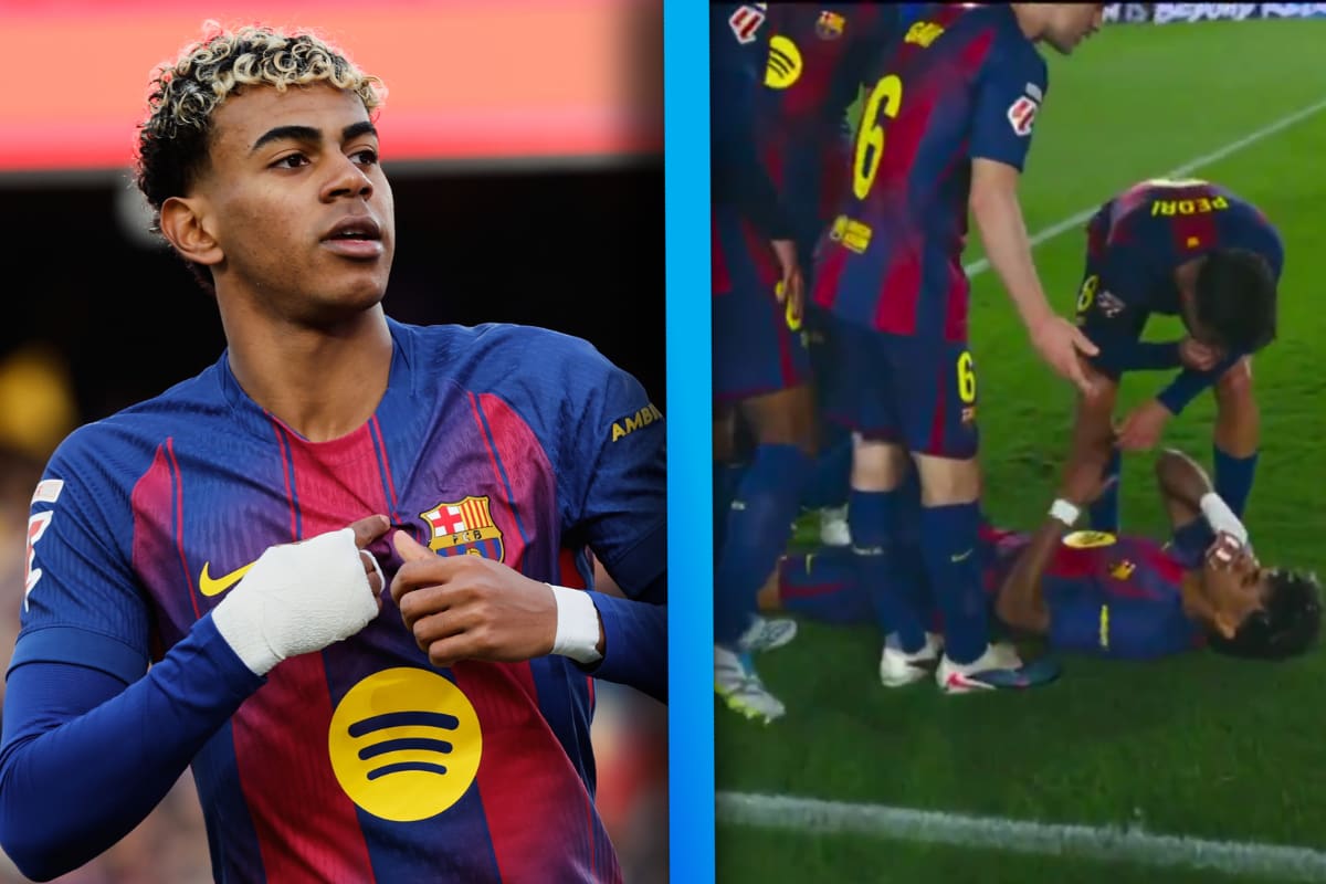 ¿Qué lesión sufrió Lamine Yamal luego de meter el gol del triunfo y lo dejaría fuera lo que resta de temporada?