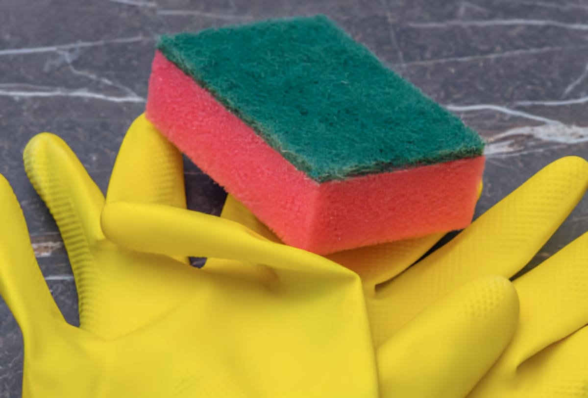 ¿Para qué sirve cada color de estropajo? | Foto: (iSotck)