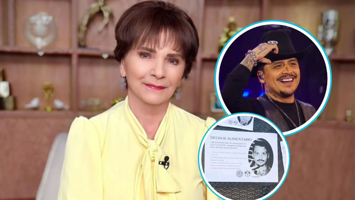 Pati Chapoy llama “resentidas” a quienes colocaron a Nodal en un “tendedero de deudores alimentarios” durante la marcha del 8M y asegura que el cantante sí paga la pensión de su hija Inti