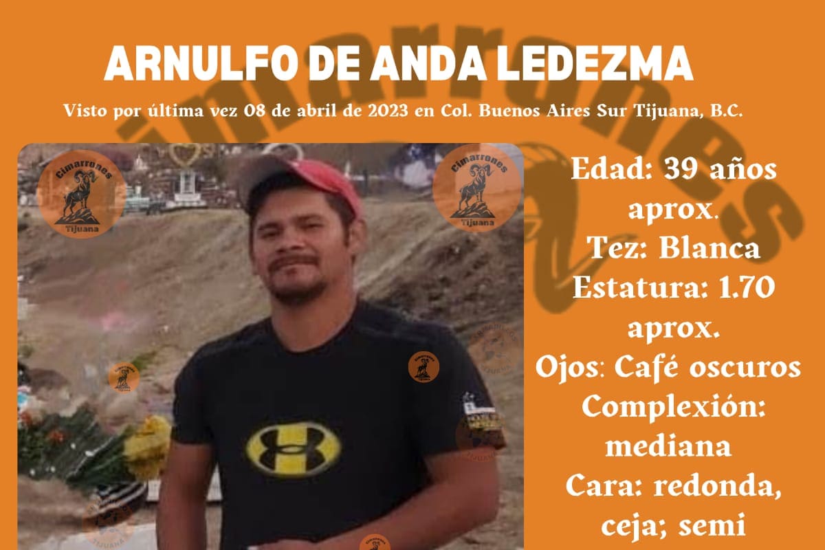 Denuncian omisiones en investigación de hombre desaparecido en Tijuana