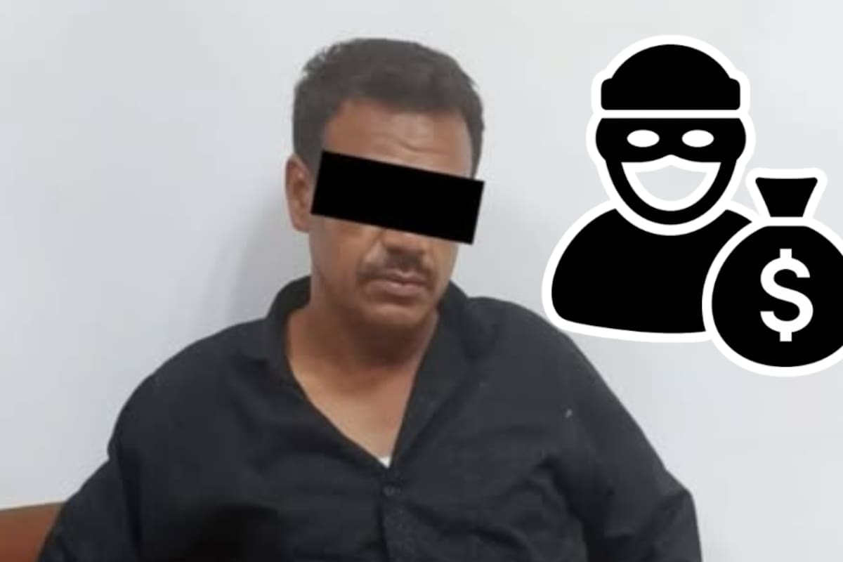 Asalta tienda y lo atrapan con mochila, dinero y celular en Sinaloa