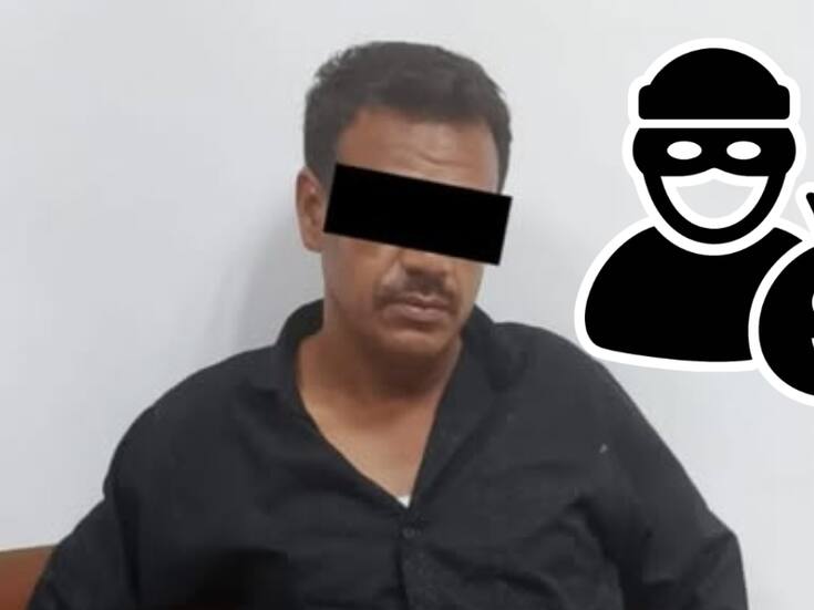 Asalta tienda  y lo atrapan con mochila, dinero y celular en Sinaloa