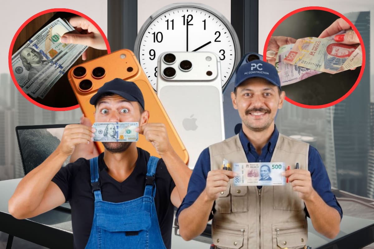 Mientras un mexicano necesita 508 horas de trabajo para comprar un iPhone 17, en Estados Unidos un trabajador con salario mínimo federal lo consigue en apenas 110 horas