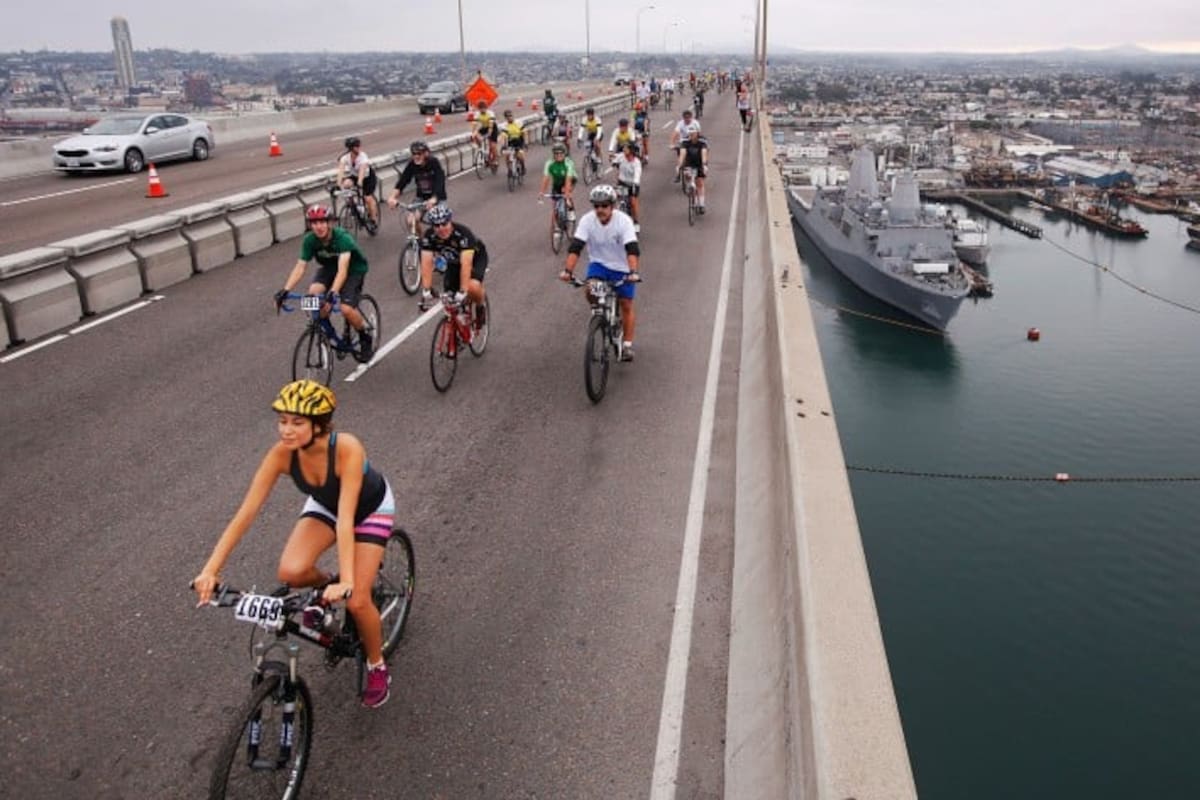 Ciclistas pasearán por puente de Coronado con “Bike the Bay”