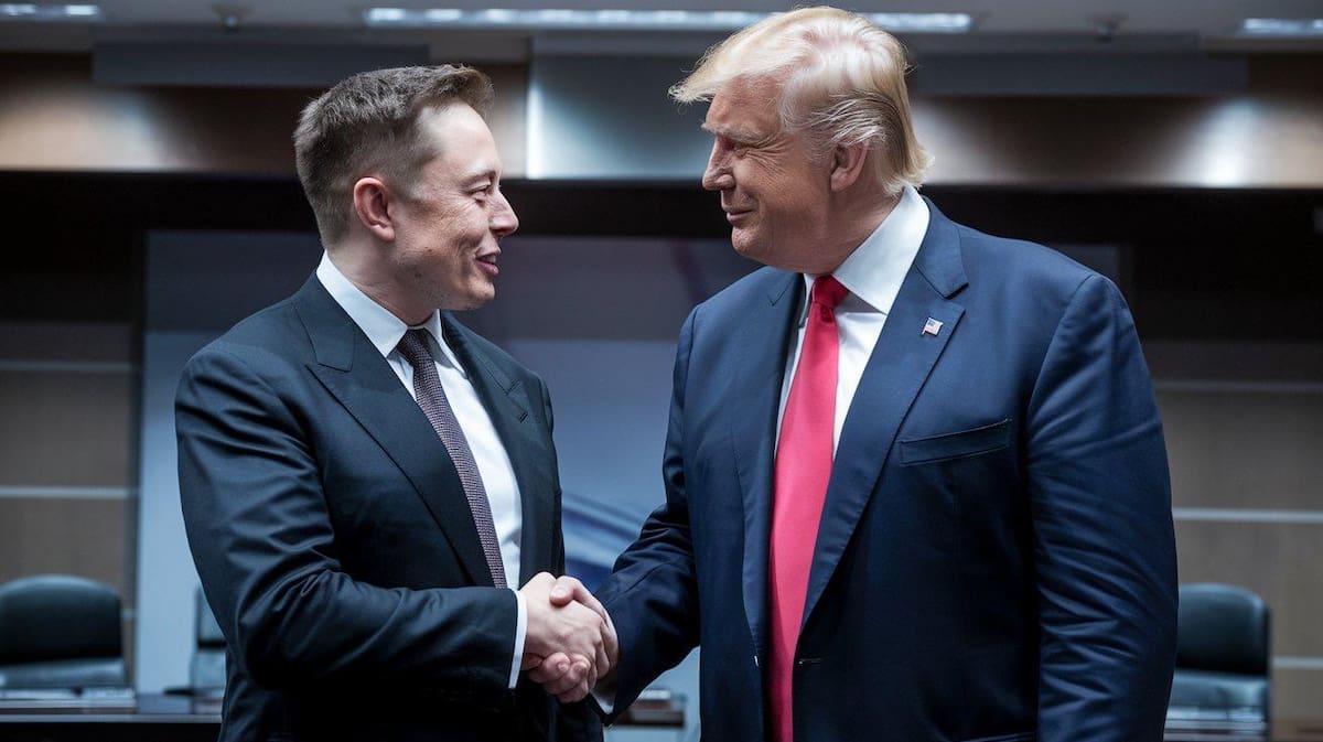 Elon Musk apoya la campaña presidencial de Donald Trump. | Banco digital GH