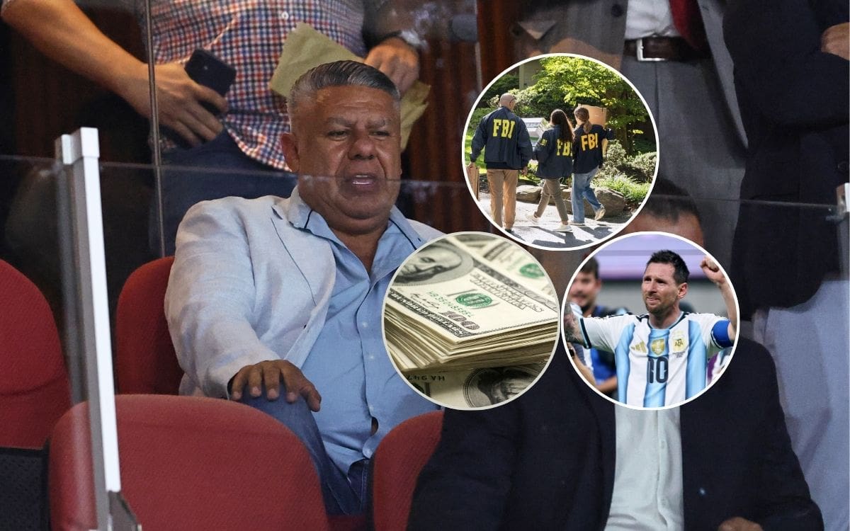 FBI investiga operaciones millonarias de la AFA en Estados Unidos y analiza posibles delitos de lavado y fraude mientras Argentina disputa el Mundial 2026. | Crédito: AP/REUTERS/Canva