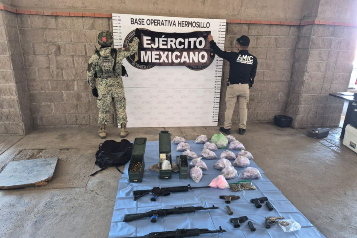 Detienen a 172 personas y aseguran más de 2 millones de dosis de droga en Sonora