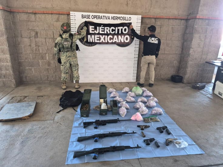 Detienen a 172 personas y aseguran más de 2 millones de dosis de droga en Sonora