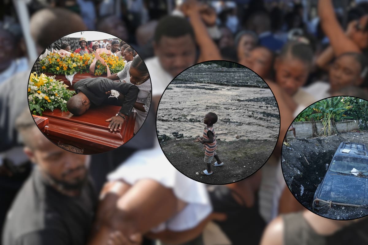 Huracán Melissa deja luto y devastación en pueblo del sur de Haití