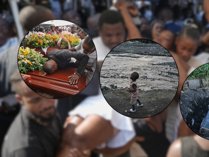 Huracán Melissa deja luto y devastación en pueblo del sur de Haití