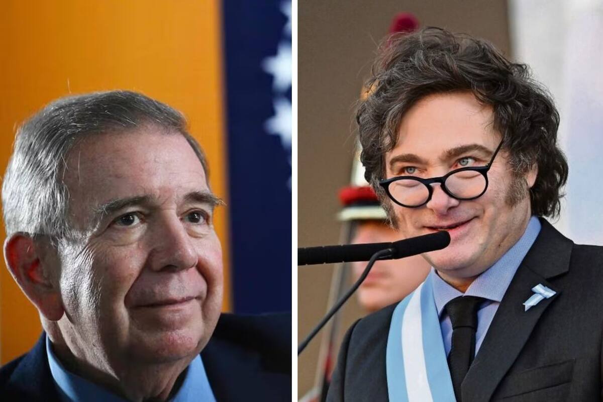 Javier Milei recibirá a Edmundo González en medio de tensiones con Venezuela por recompensa de 100 mil dólares