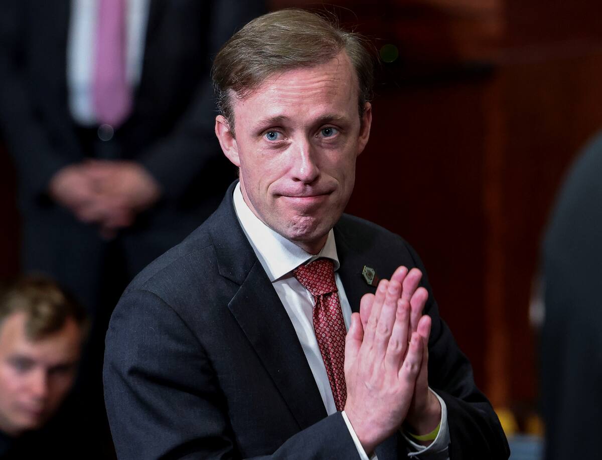 FOTO DE ARCHIVO: El asesor de seguridad nacional Jake Sullivan en Virginia, fuera de Washington, EEUU,  27 de julio del 2021. REUTERS/Evelyn Hockstein