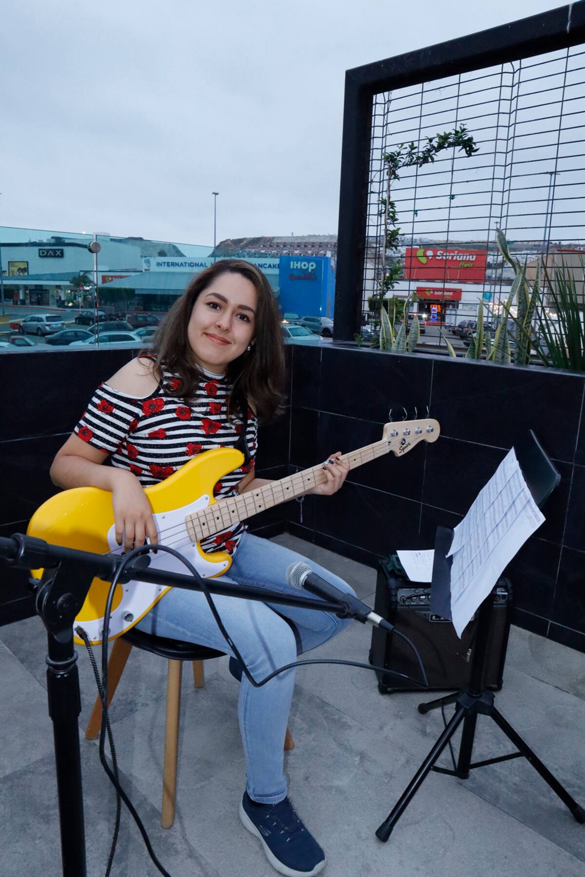 Sarahí se siente una madre afortunada.
