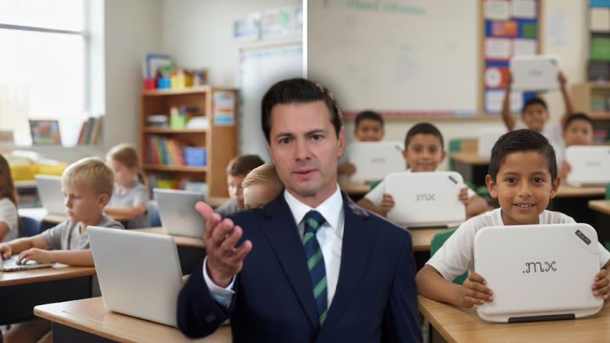 Mientras en México se entregaron tabletas y laptops de bajo costo durante el sexenio de Peña Nieto, en Estados Unidos llevan más de 20 años incorporando tecnología de calidad con objetivos claros