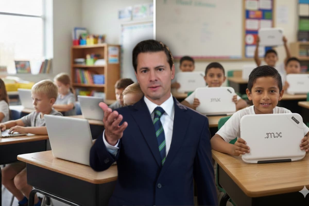 Mientras en México se entregaron tabletas y laptops de bajo costo durante el sexenio de Peña Nieto, en Estados Unidos llevan más de 20 años incorporando tecnología de calidad con objetivos claros