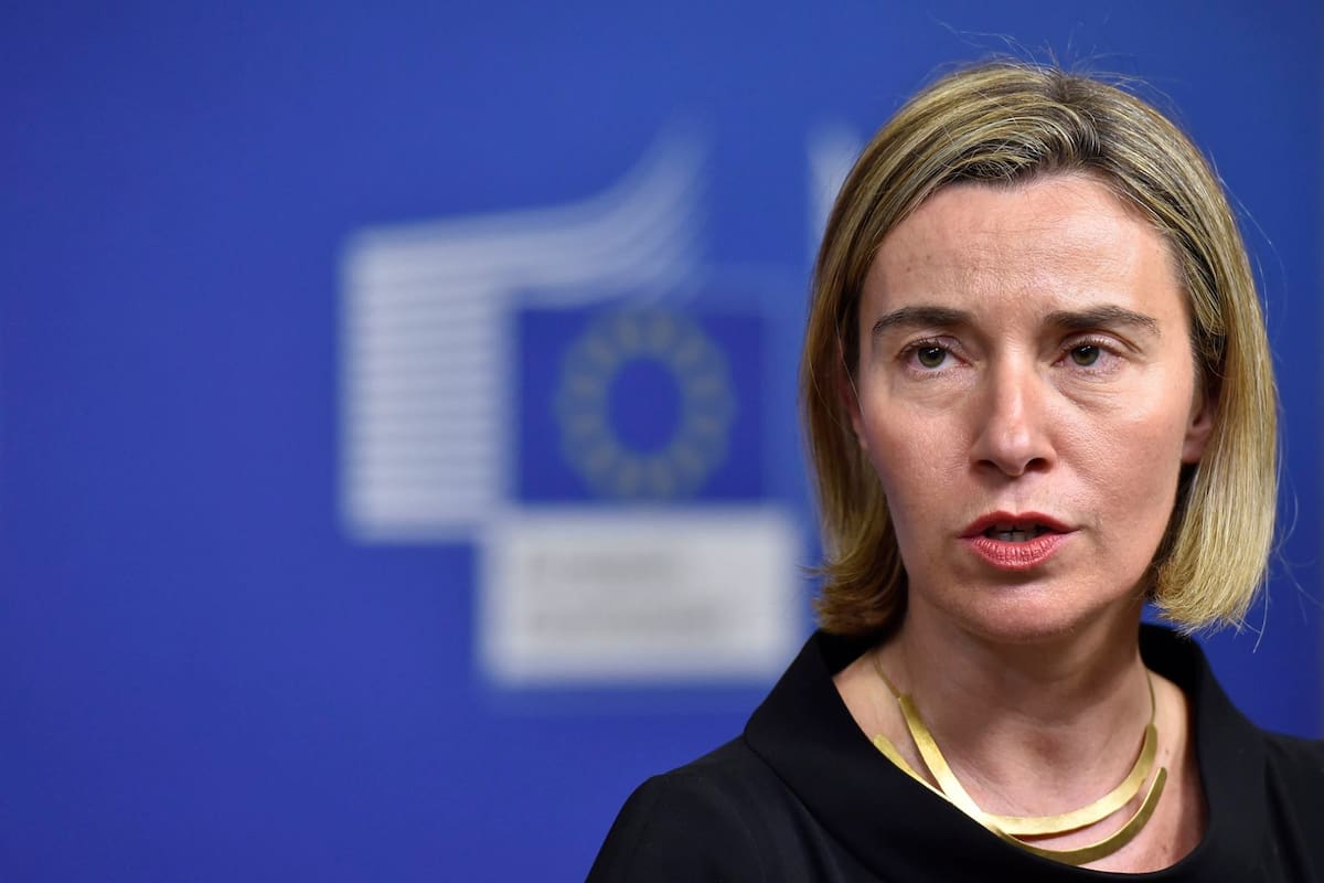 Ex alta representante de la Unión Europea, Federica Mogherini, imputada por presunto fraude de fondos europeos
