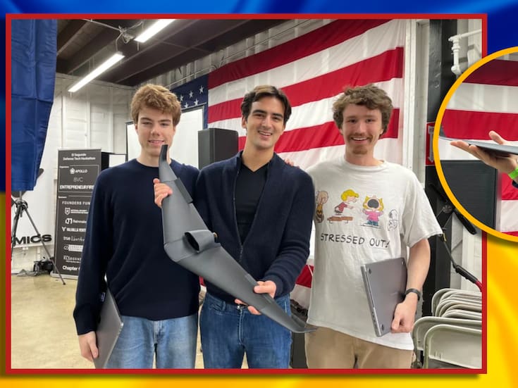 Tres jóvenes de EU crean un dron sin GPS que podría ser crucial para Ucrania en la guerra contra Rusia