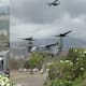 Así sobrevuelan aviones militares de asalto aéreo y operaciones especiales de EEUU en Caracas, VENEZUELA y embajada emite comunicado