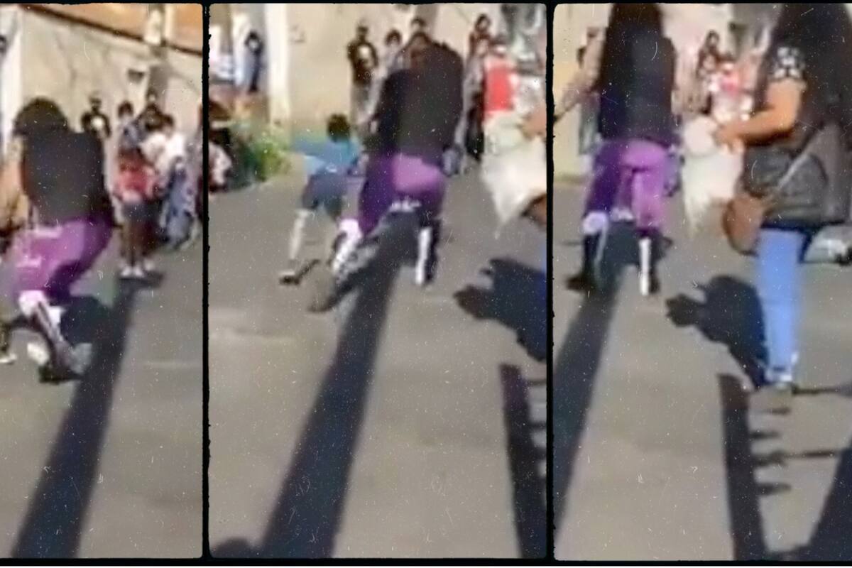 VIDEO: Luchador agrede a niño y casi es linchado
