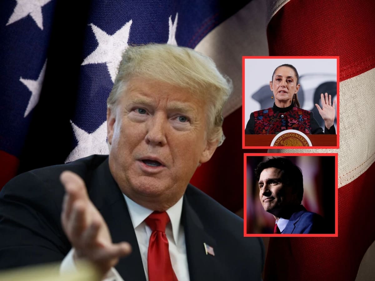Donald Trump creará oficina para cobrar aranceles a otros países como México y Canadá. | Crédito: AP/EFE