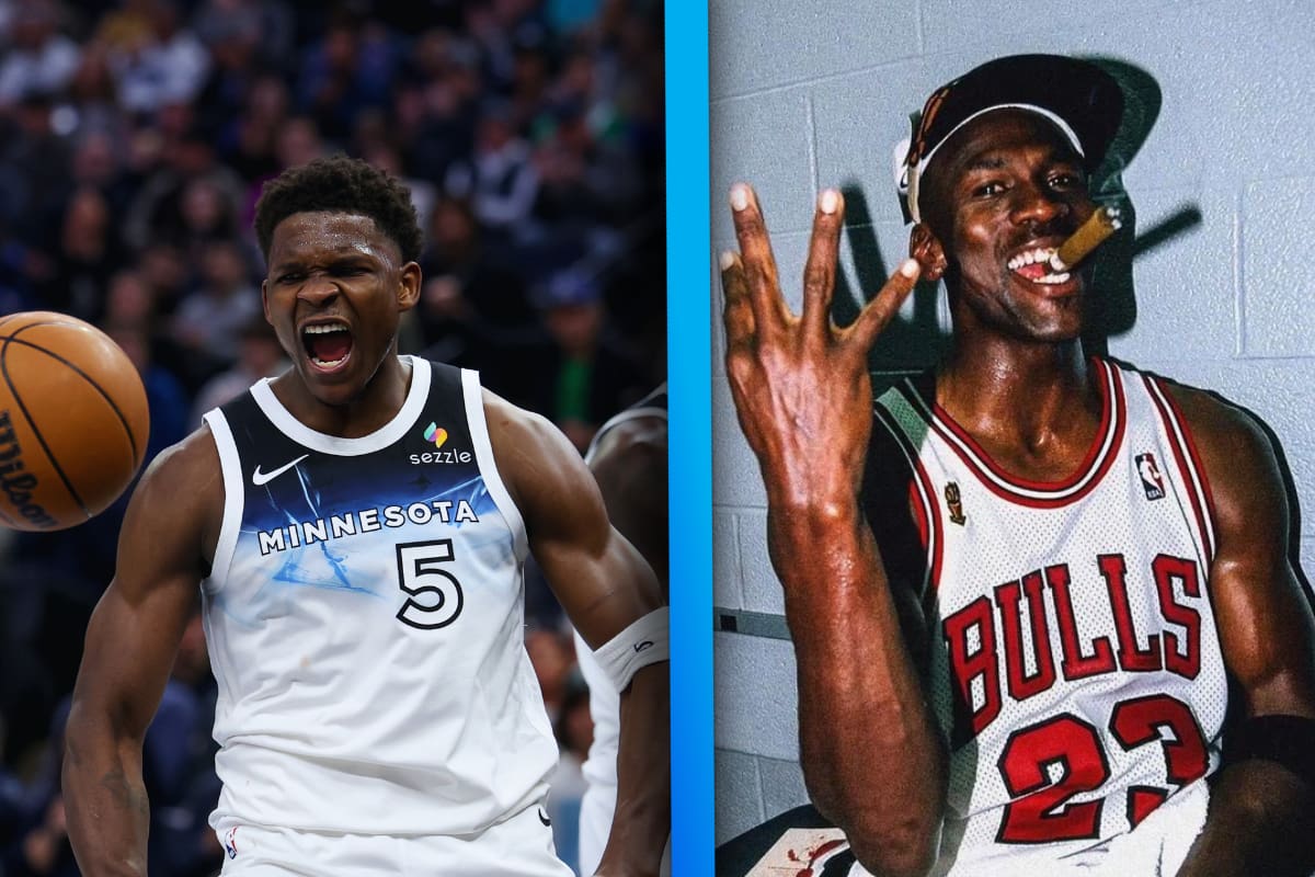 Anthony Edwards revela que se inspiró Michael Jordan para los playoffs ante los Warriors