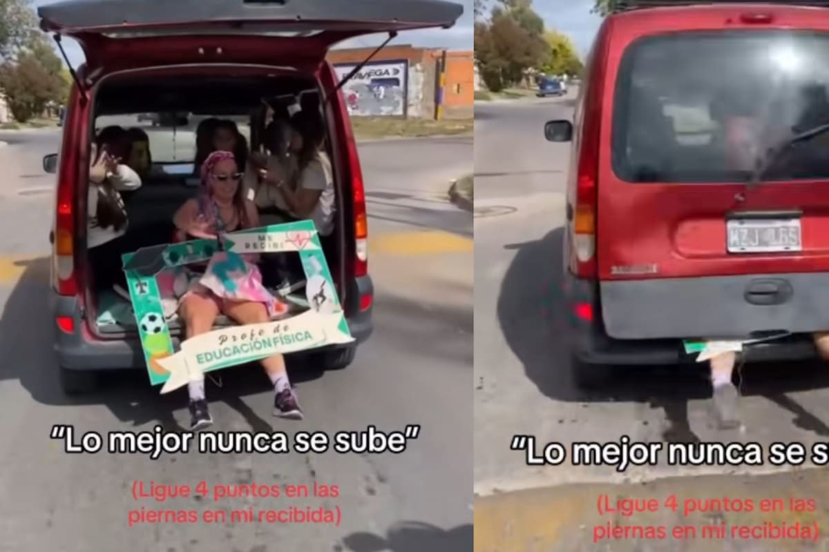 “Celebraba su recibimiento, pero la cajuela la traicionó”: Mujer va en la parte trasera del auto y termina en el hospital con 4 puntos en las piernas