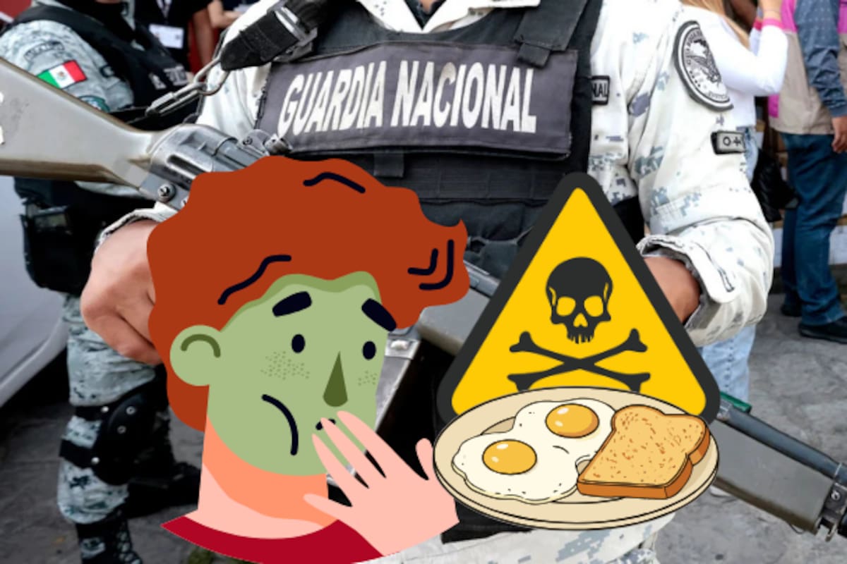 30 elementos de la Guardia Nacional en Veracruz sufren intoxicación masiva presuntamente por alimentos en mal estado