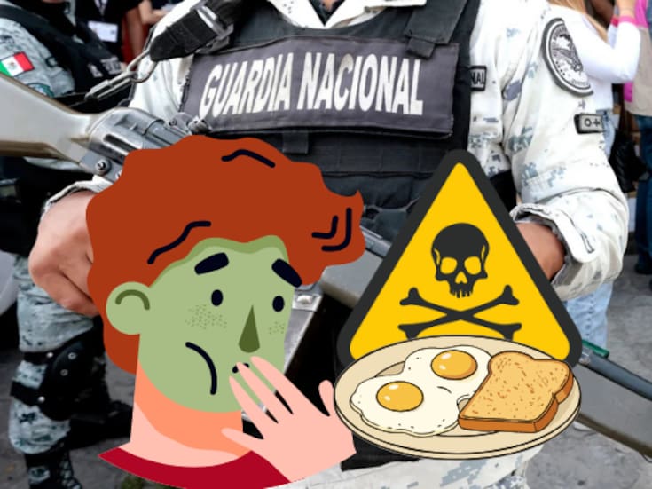 30 elementos de la Guardia Nacional en Veracruz sufren intoxicación masiva presuntamente por alimentos en mal estado