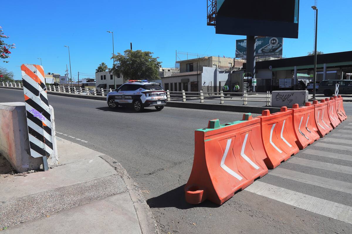 Estará cerrado puente del Luis Encinas hasta que esté reparado: Tránsito de Hermosillo
