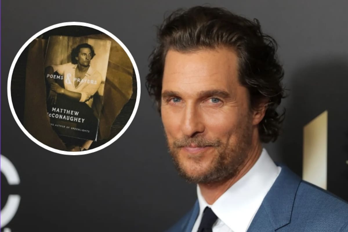 De Hollywood a la poesía: Matthew McConaughey presenta su libro POEMS & PRAYERS en Los Ángeles