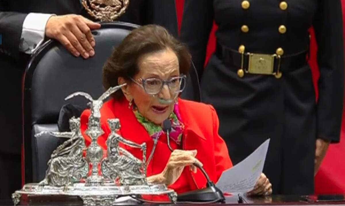 Ifigenia Martínez, presidenta de la Cámara de Diputados