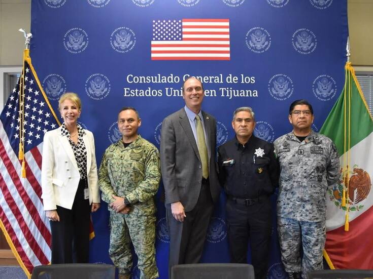 SSCBC y Consulado de EE.UU. en Tijuana coordinan acciones de seguridad rumbo al Mundial 2026