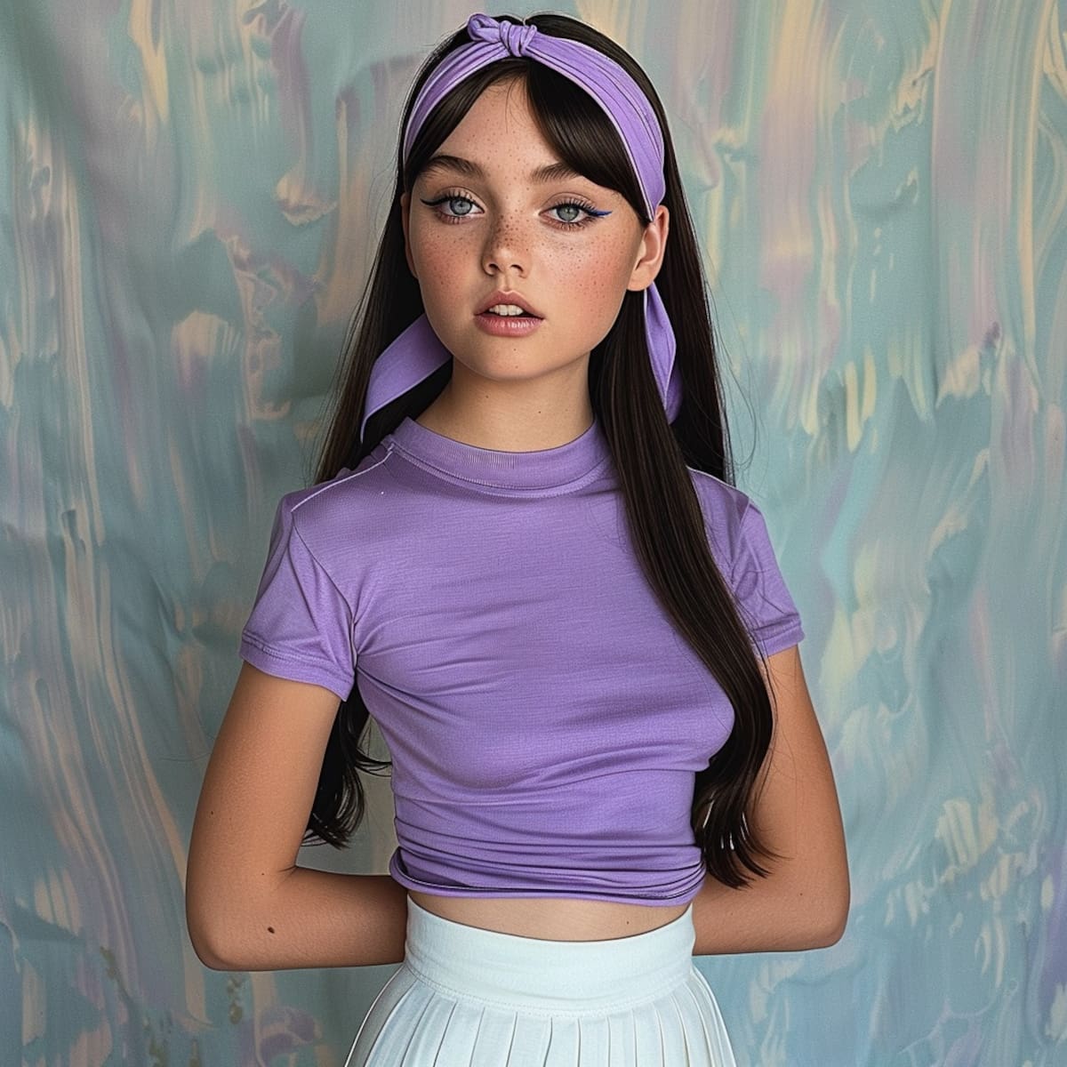 Trixie Tang, la chica más popular de la escuela, tiene un aspecto sorprendente gracias a la tecnología de texto a imagen de Midjourney.