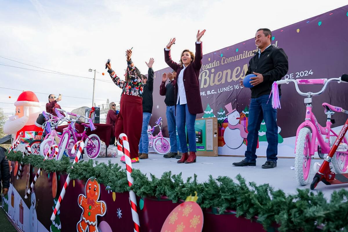 Celebra gobernadora posada comunitaria del Bienestar en San Felipe