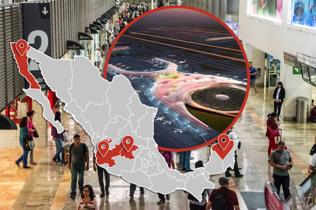 5 nuevos aeropuertos que podrían construirse en México, y no son el NAIM