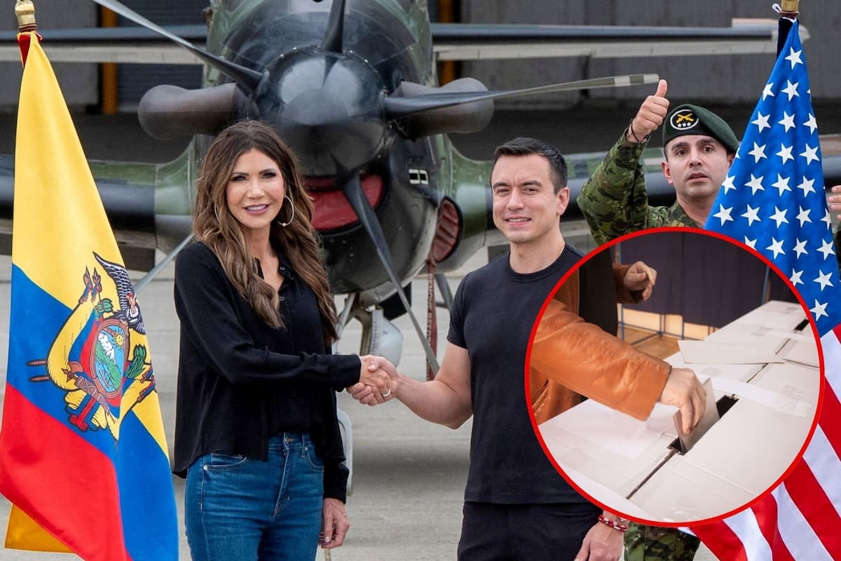 Ecuador vota hoy por un nuevo referéndum impulsado por Noboa para aliarse con Donald Trump contra los cárteles del narcotráfico y reabrir las bases militares de EEUU tras 17 años de haberse prohibido