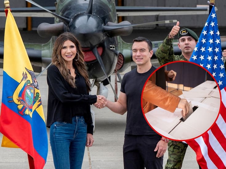 Ecuador vota hoy por un nuevo referéndum impulsado por Noboa para aliarse con Donald Trump contra los cárteles del narcotráfico y reabrir las bases militares de EEUU tras 17 años de haberse prohibido