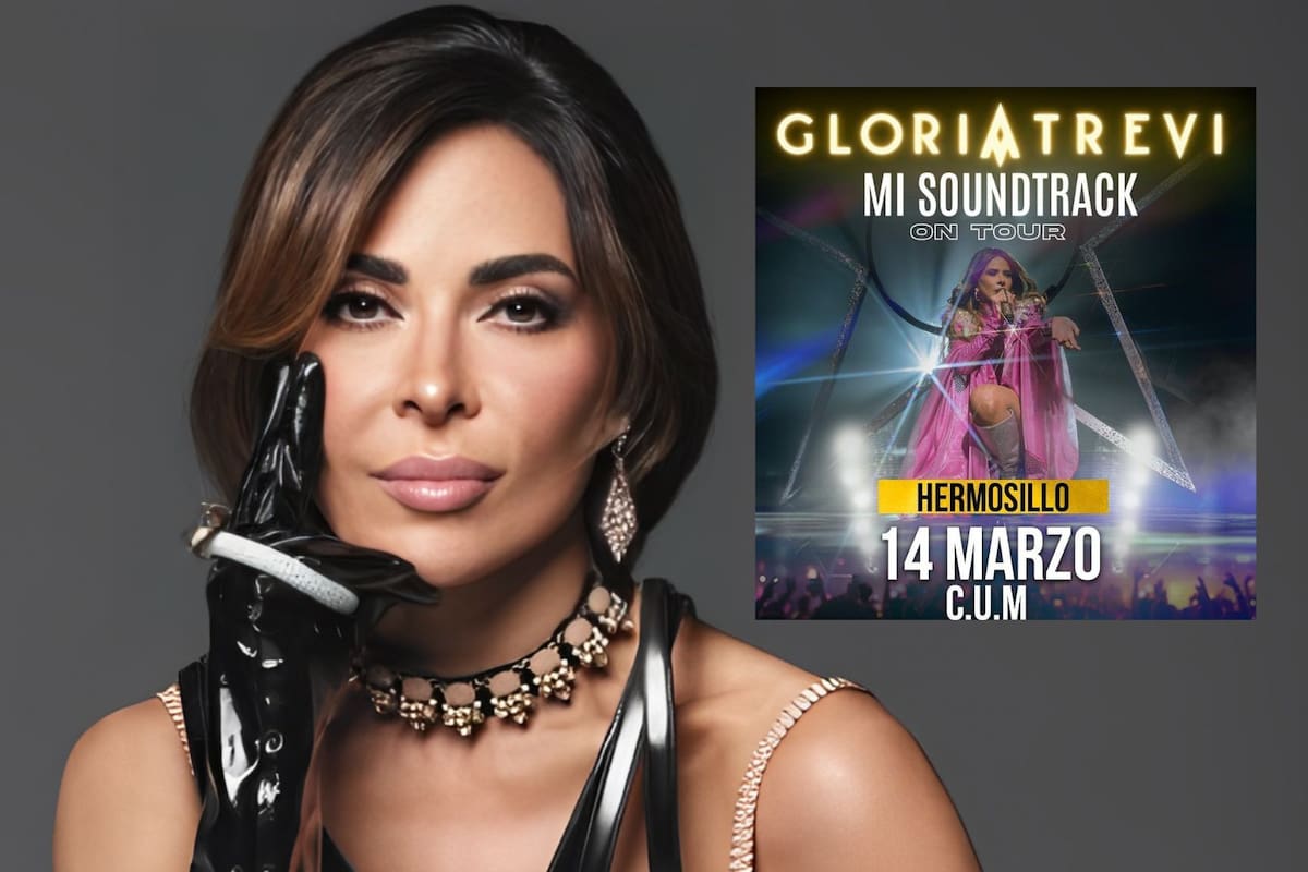 Anuncian fecha para el concierto de Gloria Trevi en Hermosillo