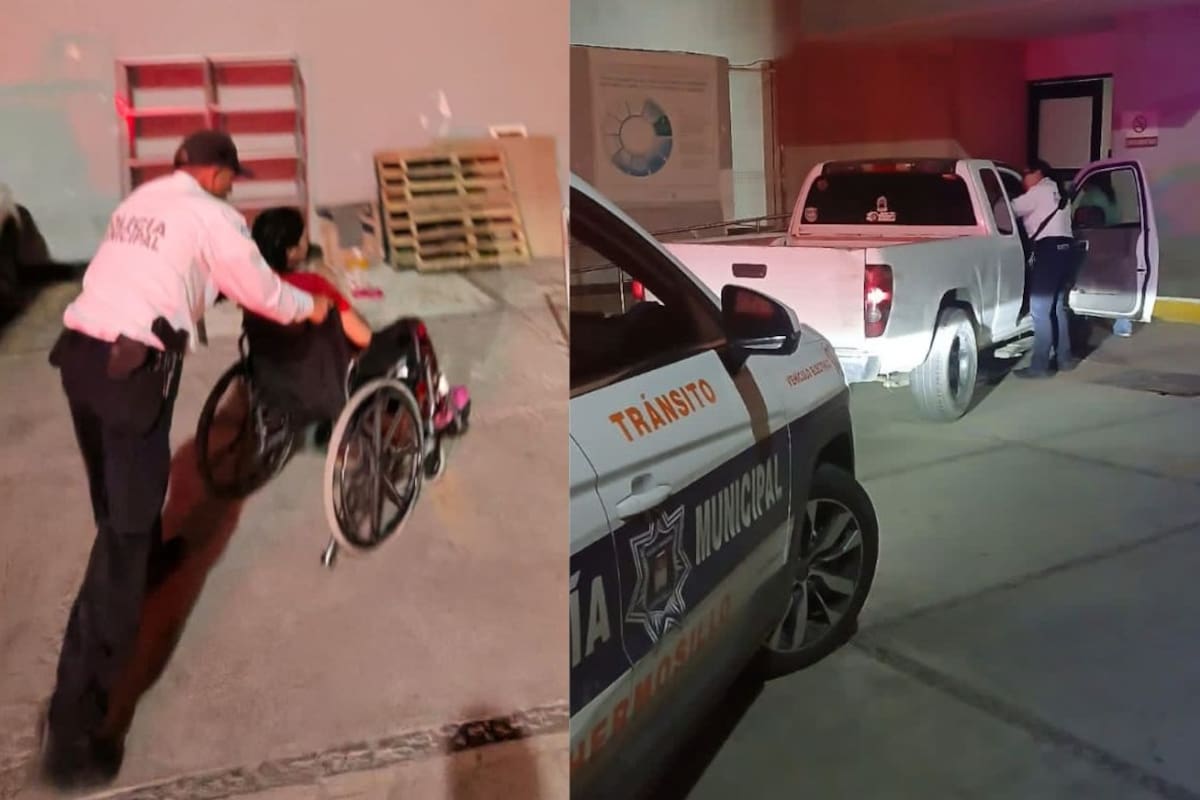 Tránsito de Hermosillo escolta a un auto con una mujer en labor de parto hasta el Hospital de Ginecopediatría