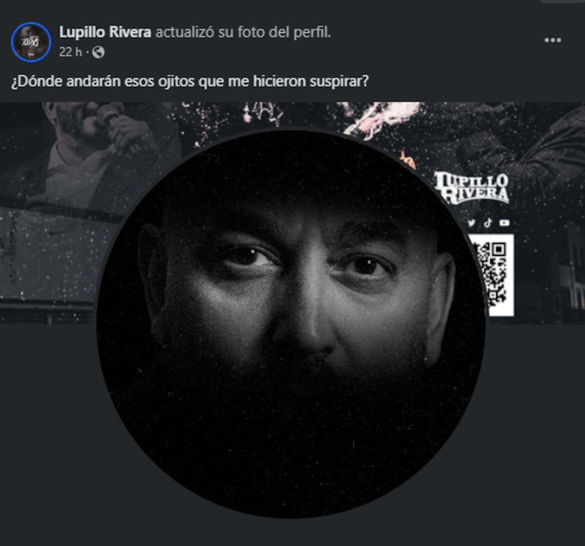¿Lupillo Rivera extraña a Belinda? Se especula que publicó una foto como indirecta.