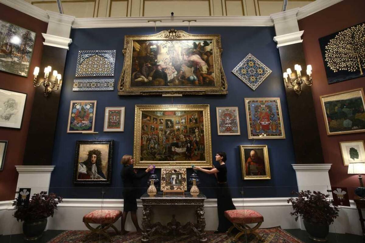 Isabel II expondrá su colección de arte en el palacio de Buckingham
