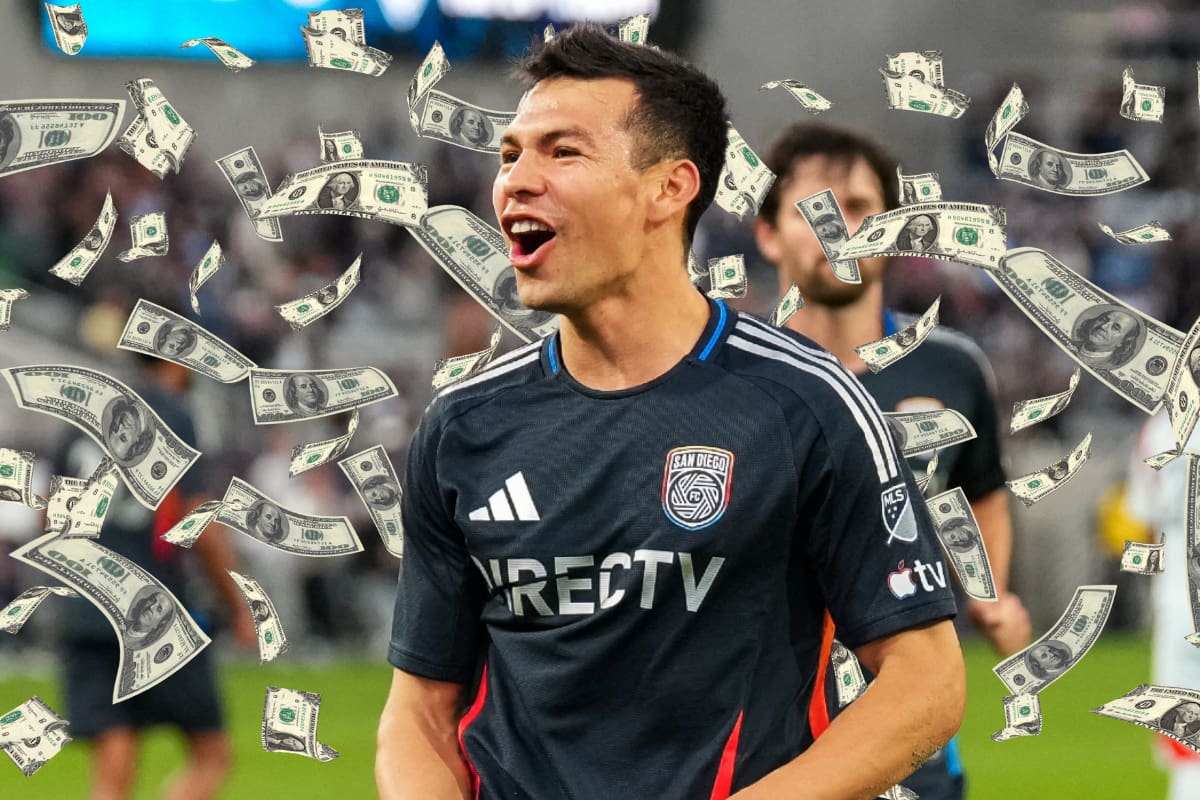¿Cuánto gana sin jugar el Chucky Lozano en el San Diego FC?