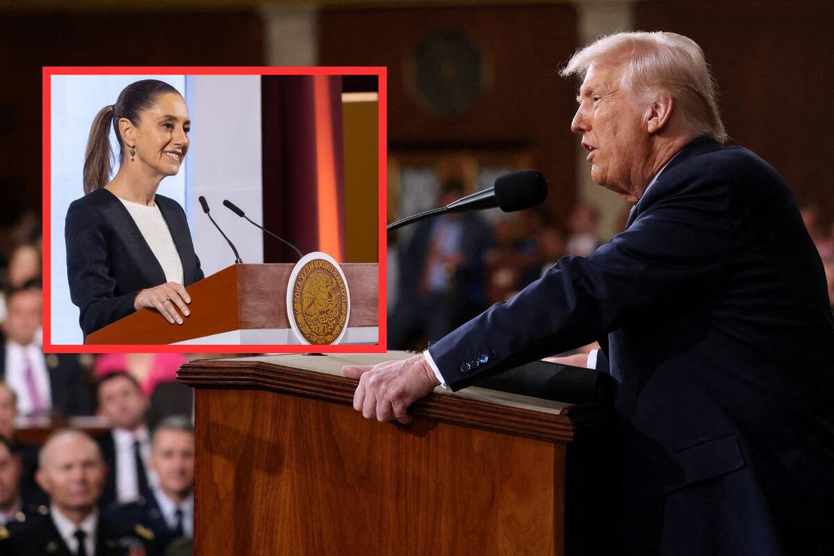 México no pagará aranceles incluidos en el T-MEC hasta el 2 de abril, anuncia Trump tras llamada con Sheinbaum