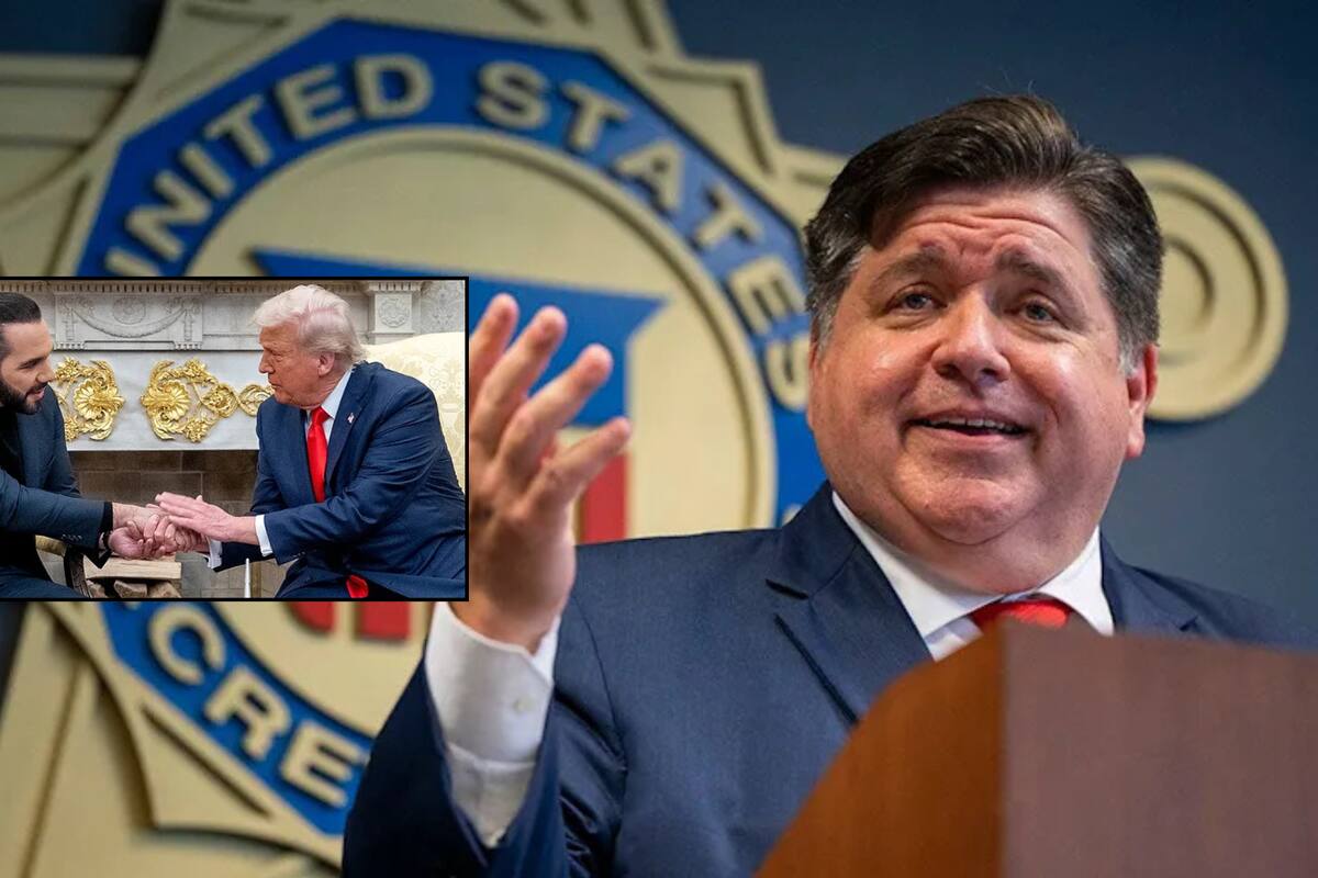 Gobernador de Illinois propone boicotear a Bukele por colaborar con Trump en la detención de Kilmar Abrego García