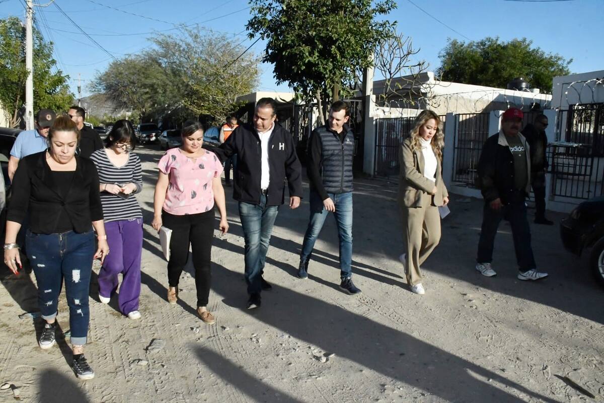 Hermosillo: Inicia Antonio Astiazarán pavimentación de la calle Bacanora en la Insurgentes