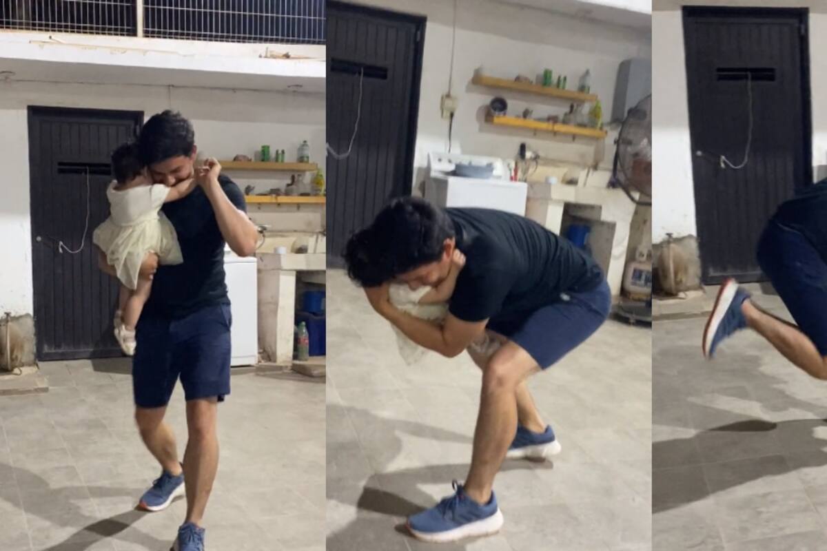 TikTok: hombre se vuelve viral por bailar “La boda del Huitlacoche” con una bebé