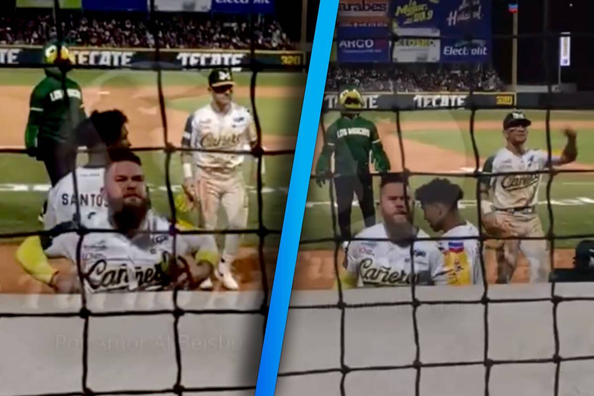 VIDEO: Jugadores de Cañeros confrontan a sus aficionados tras abucheos a Balbino Fuenmayor