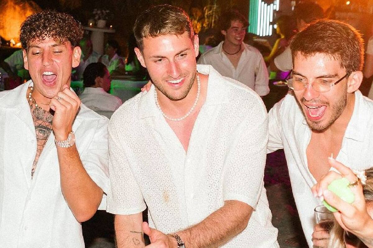 Lichnovsky asistió a la ‘Beboda’ de Santi Giménez pocas horas antes de la Final