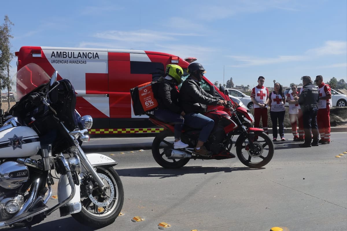 El percance ocurrió a la altura del Mundo Divertido. Foto: Sergio Ortiz
